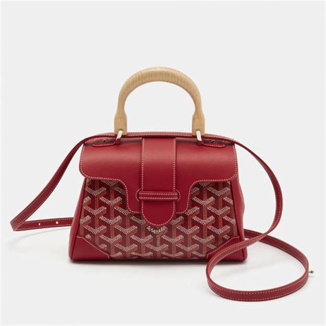 goyard mini red|mini goyard price.